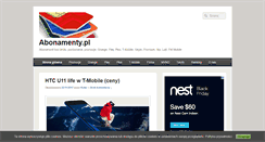 Desktop Screenshot of abonamenty.pl