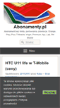 Mobile Screenshot of abonamenty.pl